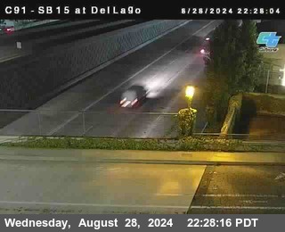 SB 15 at Del Lago bridge