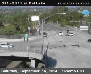 SB 15 at Del Lago bridge