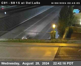 SB 15 at Del Lago bridge