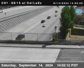 SB 15 at Del Lago bridge