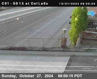 SB 15 at Del Lago bridge