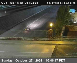 SB 15 at Del Lago bridge