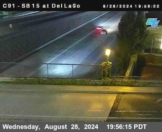 SB 15 at Del Lago bridge