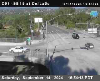 SB 15 at Del Lago bridge