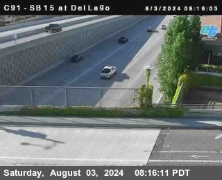 SB 15 at Del Lago bridge