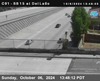 SB 15 at Del Lago bridge