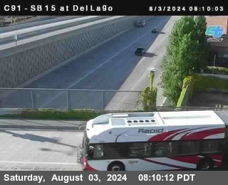 SB 15 at Del Lago bridge