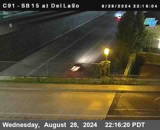 SB 15 at Del Lago bridge