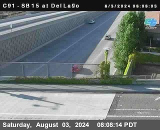 SB 15 at Del Lago bridge