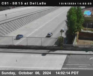 SB 15 at Del Lago bridge