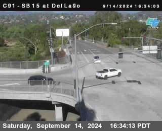 SB 15 at Del Lago bridge