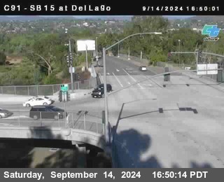 SB 15 at Del Lago bridge