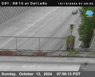 SB 15 at Del Lago bridge