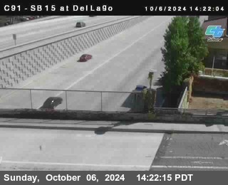 SB 15 at Del Lago bridge