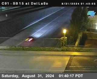 SB 15 at Del Lago bridge