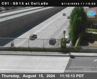 SB 15 at Del Lago bridge