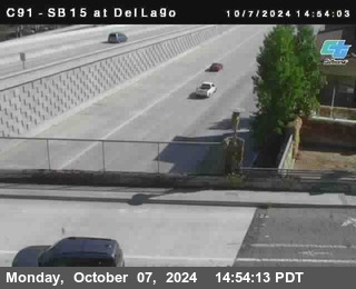 SB 15 at Del Lago bridge