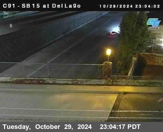 SB 15 at Del Lago bridge