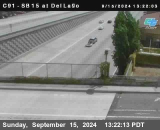 SB 15 at Del Lago bridge