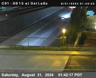 SB 15 at Del Lago bridge