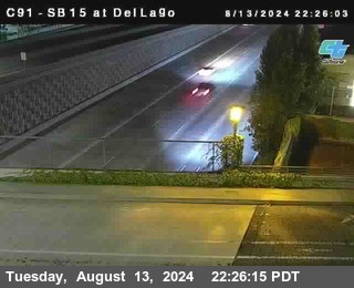 SB 15 at Del Lago bridge