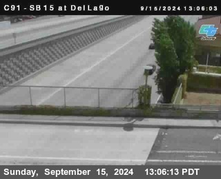 SB 15 at Del Lago bridge