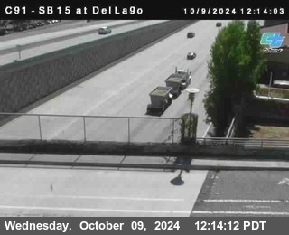 SB 15 at Del Lago bridge