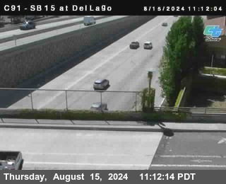 SB 15 at Del Lago bridge