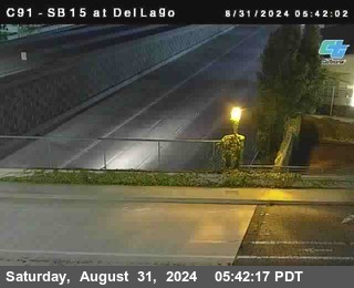 SB 15 at Del Lago bridge