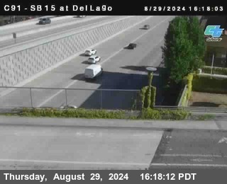 SB 15 at Del Lago bridge