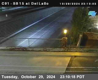 SB 15 at Del Lago bridge