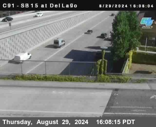 SB 15 at Del Lago bridge