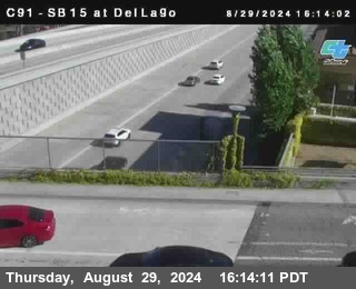 SB 15 at Del Lago bridge