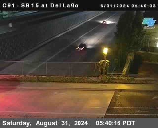 SB 15 at Del Lago bridge