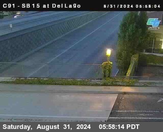 SB 15 at Del Lago bridge