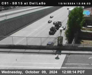 SB 15 at Del Lago bridge