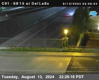 SB 15 at Del Lago bridge