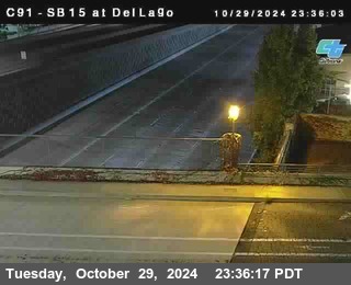 SB 15 at Del Lago bridge