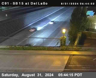 SB 15 at Del Lago bridge