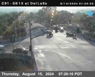 SB 15 at Del Lago bridge