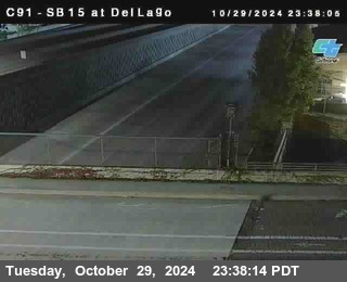 SB 15 at Del Lago bridge