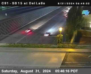 SB 15 at Del Lago bridge