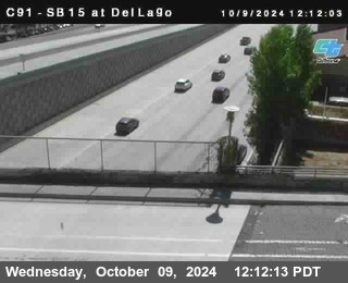 SB 15 at Del Lago bridge