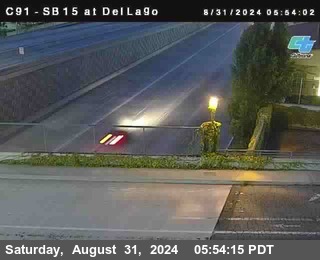 SB 15 at Del Lago bridge