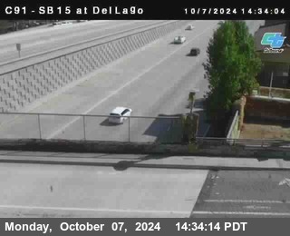 SB 15 at Del Lago bridge