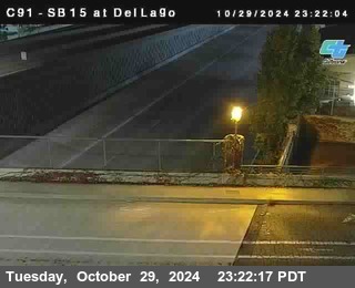 SB 15 at Del Lago bridge