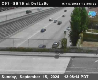 SB 15 at Del Lago bridge