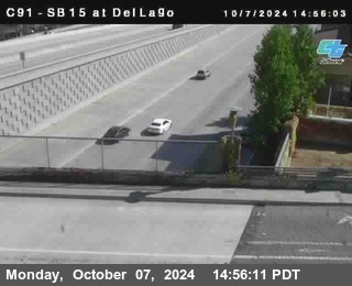 SB 15 at Del Lago bridge