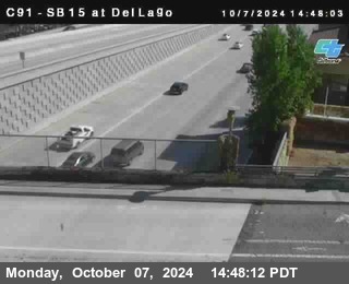 SB 15 at Del Lago bridge