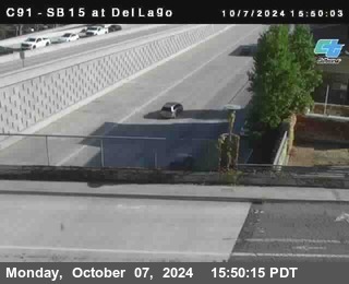 SB 15 at Del Lago bridge